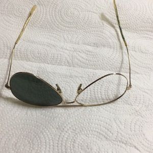 Ray Ban Aviators single lense